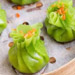 「烧卖」上海小吃翡翠烧卖烧麦的制作方法